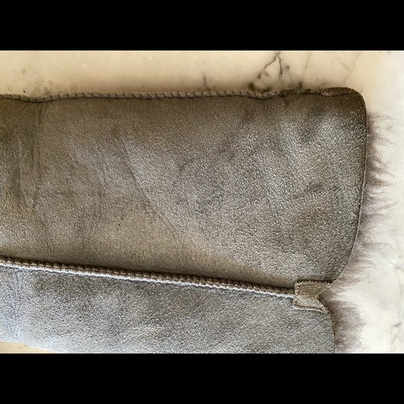 Ugg Bailey Side-Button Boot, Grey Tall - Picture 3 of 7